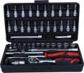 Stier Nut Driver Set - Taurus Socket Spanner Set, Square Drive Reversible Ratchet, Set Of 48, In Durable Plastic Box Stier Nut Driver Set - Taurus Socket Spanner Set, Square Drive Reversible Ratchet, Set Of 48, In Durable Plastic Box